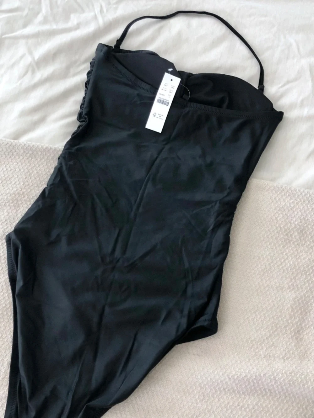 NWT J.Crew Long-torso Ruched Bandeau One-piece